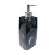 thumbnail image 1 of Dispensador de jabón for hotel, botella de loción, for el baño, for el hogar, botella de plástico con forma de flor blanca o negra, 800 ml, 1 of 4