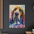 thumbnail image 4 of Basset Hound Dog Poster Wall Art for Bedroom Living Room Funny Graffiti Dog Picture Cool Dog Decor Wall Art, 4 of 6