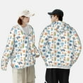 thumbnail image 5 of Picia Undersea Animals Women's Men's UPF 50+ Sun Protection Hoodie Shirt Long Sleeve SPF Fishing Outdoor UV Hiking Lightweight Shirts-XX-Large, 5 of 9