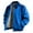 Blue, variant on Men's Winter Casual Jacket with Solid Color Design, Front Pockets, Full Zipper Closure, Large Size Fit for Sports and Outdoor Adventures during Cold Weather Holidays and Daily Leisure Wear,Brown,XL