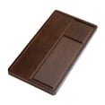 thumbnail image 4 of Bandeja de té de bambú chino, bandeja de té Gongfu, mesa de té resistente, bandeja multifuncional para servir té con drenaje para oficina y casa de té 50x28x35 cm, 4 of 8