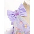 thumbnail image 5 of IDOPIP Toddler Baby Girls Butterfly Birthday Dress 3D Butterfly Wedding Party Ruffle Tutu Dresses, 5 of 9