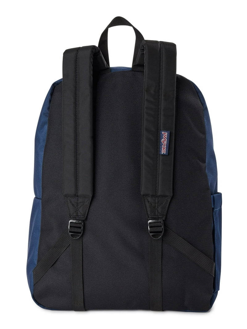 JanSport Unisex SuperBreak Backpack, Navy Blue School Bookbag