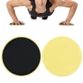 thumbnail image 5 of 2PCS Exercise Sliding Gliding Disc Fitness Core Slider Sport Full Body Workout (yellow), 5 of 8