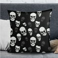 thumbnail image 2 of FOR U DESIGNS Skull Print 3 Pcs RV Dinette Cushion Covers Stretch Camper Cushion Slipcover Sofa Furniture Protector Include 1 Backrest Cover 1 Bench Cover and 1 Pillowcase, 2 of 8