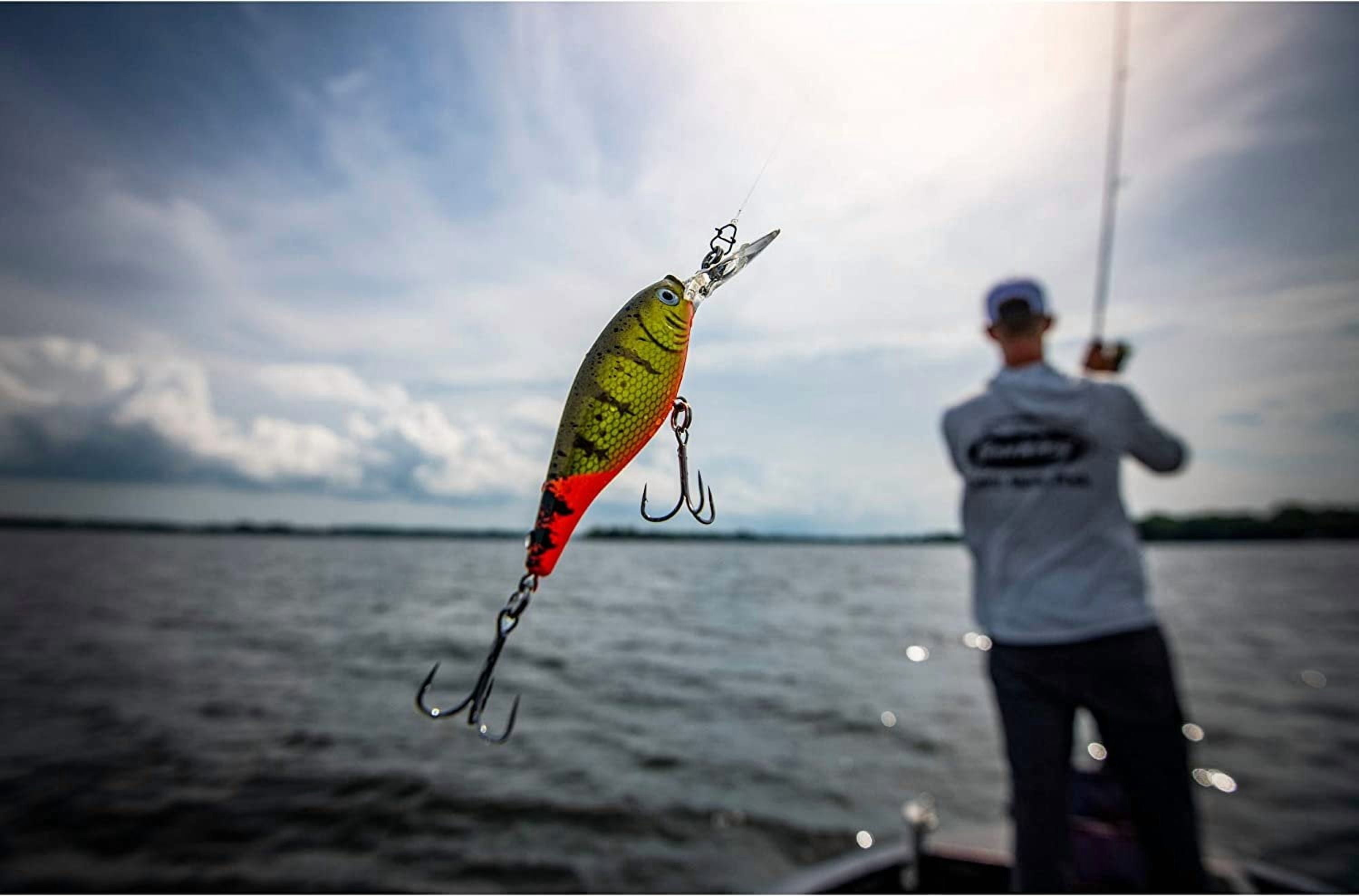 Berkley Flicker Shad Fishing Lure, Clear, 5/16 oz