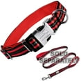 thumbnail image 4 of Collar Ajustable Clásico a Rayas para Perros Black Rhino Hilo Reflectante de 3M 4 Colores Brillantes, 4 of 5