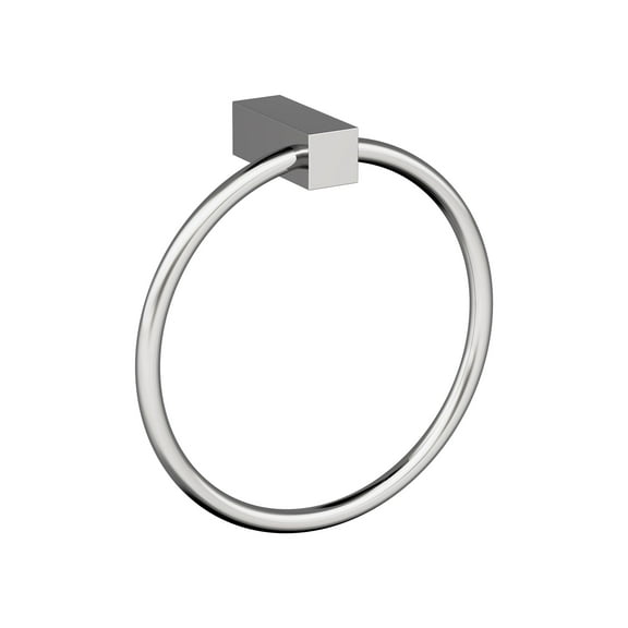 Amerock Monument Chrome Closed Towel Ring