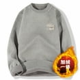 thumbnail image 3 of DPTALR George Crew Neck Sweatshirt #Gray Big and Tall XXL, 3 of 8