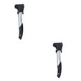 thumbnail image 1 of Maytalsory PP-02 Bike Pump Portable Professional Colorful Fixable Tire Inflator Pumps Cycling for American Valve with Band Silver 2Set, 1 of 6