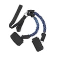 thumbnail image 2 of Banda de resistencia, cuerda de tracción, rueda abdominal, equipo de gimnasio para fitness y yoga. azul 75cm, 2 of 9