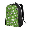 thumbnail image 2 of Fotbe Cows With Calfs Green Travel Laptop Backpack, Business Slim Sturdy Laptops Backpack, Water Resistant College School Computer Bag Gift for Men & Women Fits 15.6 Inch Notebook, 2 of 8