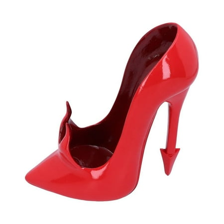 

Nemesis Now Devilish Bottle Holder Red Devil Wears High Heel Shoe Home Decor