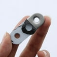 thumbnail image 4 of Código de ángulo de pieza recta de acero inoxidable, conector de muebles plano y recto de múltiples especificaciones, código de ángulo de una palabra, 4 of 4