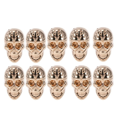 

10PCS DIY Ghost Head Studs Punk Skull Stud DIY Rivet Accessories Shoes Bag Belt Garment Decoration Accessories Punk Studs Craft (