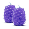 Outdoor Heights Kiddy Crush Proof Pit Balls for Trampoline and Bounce House 200 Pieces - Purple