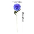thumbnail image 3 of CuiLiyq Artificial Chrysanthemums Flowers Burgundy Flowers, Single Stem Chrysanthemum Spray for Independence Day Wedding Decor, Blue, 3 of 6