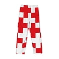 thumbnail image 3 of Lsque Red Cross 1 Print Men's Pajama Pants, Lounge Pant - Comfortable Home Wear,Elastic Waistband, Stylish Design-Medium, 3 of 9