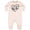 Natural Heather, variant on Inktastic I Love My Big Bro in Black Chalk Heart Baby Fleece Romper