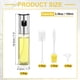 thumbnail image 2 of Pulverizador de aceite para cocinar, botella de pulverizador de aceite de oliva de 7.77oz (230ml), dispensador de aceite de vidrio con brocha y BBQ (Verde), 2 of 7