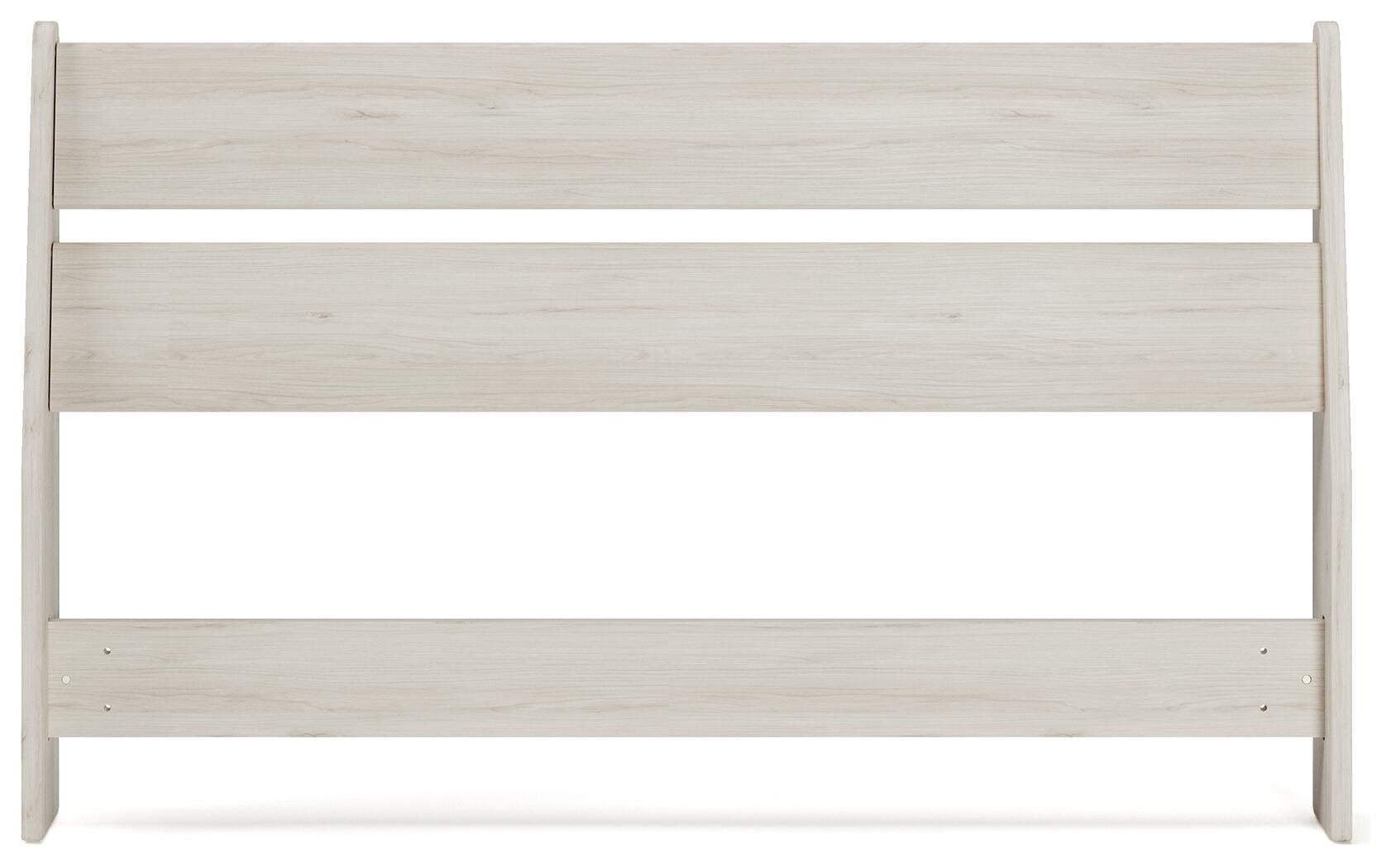 Signature Design by Ashley Contemporary Socalle Full Panel Headboard Light Natural