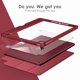 thumbnail image 4 of Funda para tablet VIKESI para iPad 9.7" 6.ª/5.ª generación, color vino, 4 of 7