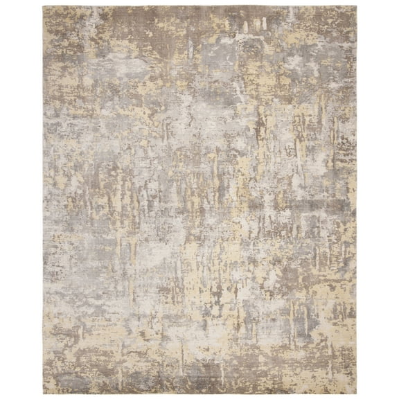 SAFAVIEH Mirage Natalee Vintage Abstract Area Rug, Beige/Grey, 8' x 10'