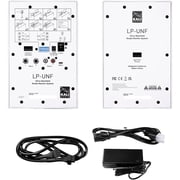 LP-UNF 4.5 2-Way Powered Speaker Pair With Bluetooth - White
