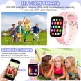 thumbnail image 5 of TOPCHANCES 4G Kids Smart Watch, Kids Cell Phone Watch with GPS Tracker, 2-way Calling, SMS, Voice, Video, Face Unlock Function, Touch Screen Smart Watch for Boys Girls 3-15 (Pink), 5 of 9