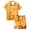 Orange, variant on Weebloom Halloween Kids Girl Pajamas Cute Pumpkin Outfits 2 Piece Set Short Sleeve Button Down Shirt And Shorts Casual Toddler Clothes Sleepwear Nightwear Pjs Loungewear 8-9 Years