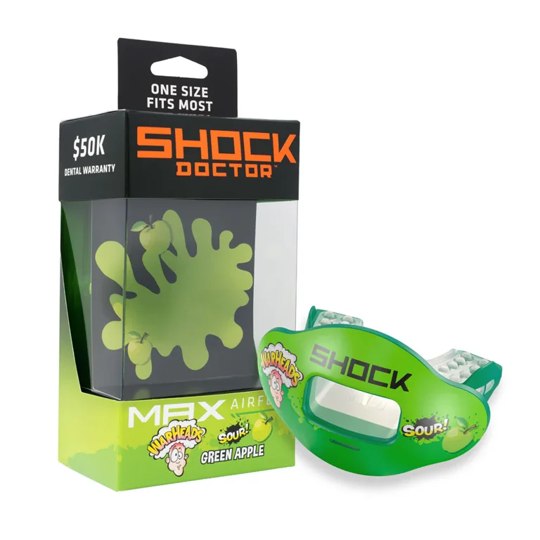 Shock Doctor Max AirFlow Warheads Sour Green Apple photo 2