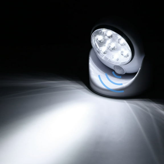 PBPBOX White Motion or Light with 180 Degree Rotation Pir or for Corridor Garden and Bedroom Lighting