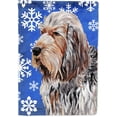 thumbnail image 1 of Caroline's Treasures SC9780CHF Flocons de Neige d'Hiver Drapeau Toile, Grand, Multicolore, 1 of 5