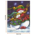 thumbnail image 4 of Pintura de diamantes de Navidad, pared de diamantes de imitación para adultos, decoración de cumpleaños de Año Nuevo, regalos de Papá Noel, muñeco de nieve, pinturas para el hogar tipo 2 Methold HA009247-02, 4 of 6