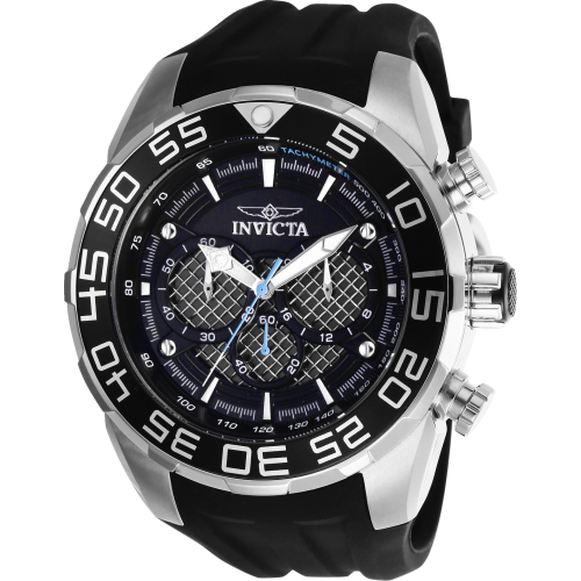 Invicta Men's 50mm Speedway Quartz Chronograph Silicone Strap Watch