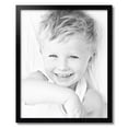 thumbnail image 2 of ArtToFrames 21" x 26" Satin Black Picture Frame, 21x26 inch Black Wood Poster Frame (WOM-1451), 2 of 8