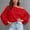 #0032-Red, variant on Neewe Womens Casual Off Shoulder Tops Long Sleeve Fashion Flowy Pullover Casual Fashionable Daily Outfits