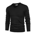 thumbnail image 4 of Suéter ligero de punto con cuello en V para hombre, 4 of 6