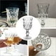 thumbnail image 5 of 1 copa de vino tinto transparente con relieve vintage, copa de vino, 5 of 5
