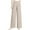 Beige, variant on Pants for Women EllaFlow Soft High Waist Pull On Wide Leg Pants Drape Pant for Senior Over 50