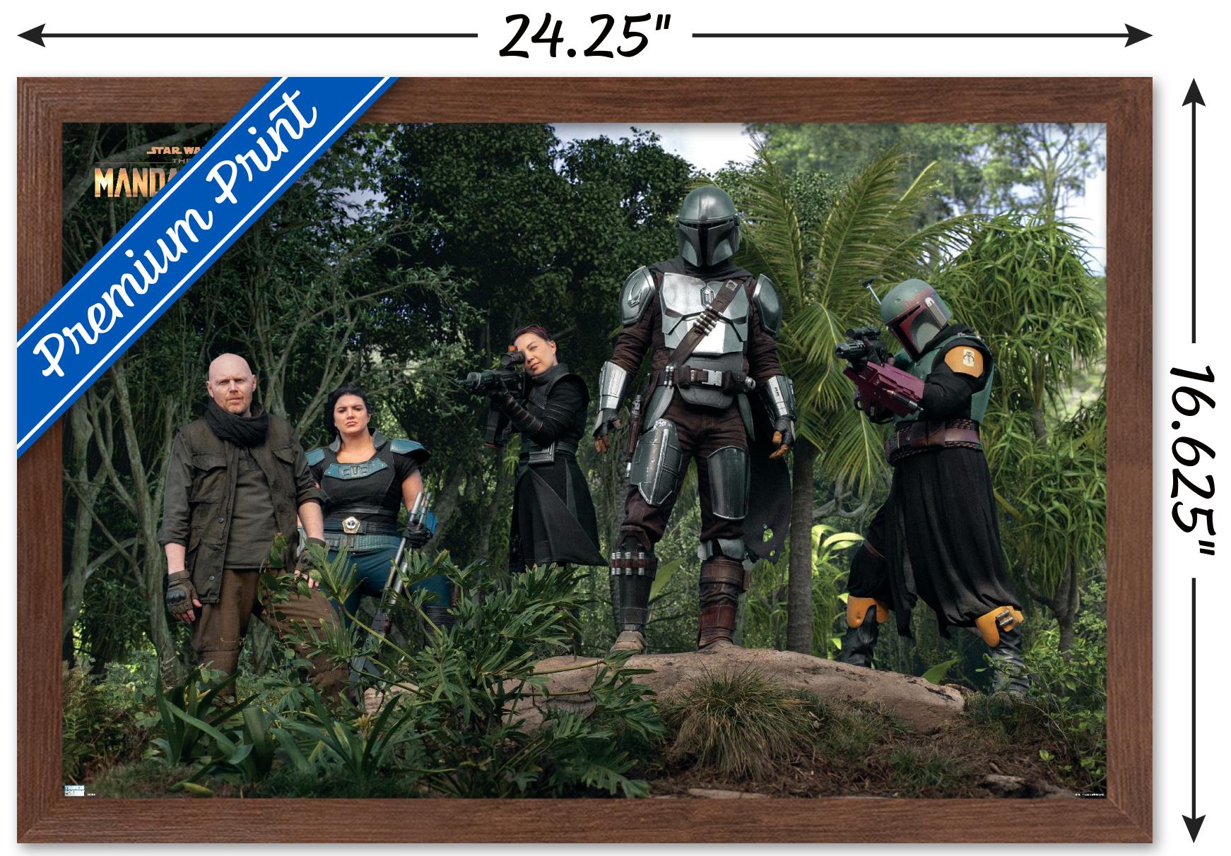 Star Wars: The Mandalorian Season 2 - Team Wall Poster, 14.725" x 22.375", Framed - image 3 of 5