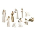 thumbnail image 2 of Estatuilla de Jesús mayimx Belén navideño 10 Uds, 2 of 9