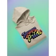 thumbnail image 3 of Happy Pride Bubblegum Banner Hoodie Men -Smartprints Designs, Male Large, 3 of 4
