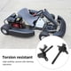 thumbnail image 5 of 10mm Front Wheel Steering Knuckle Spindle Pair for 110cc Go Kart Quad ATV Black Durable Replacement Parts, 5 of 5