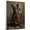 Australian Kelpie, variant on Boykin Spaniel Dog Playing Violin Stretched Canvas Size 8x12 – Music Dog, Perfect for Animal Lovers, Boykin Spaniel Dog Canvas, Violin Canvas Size Wall Art