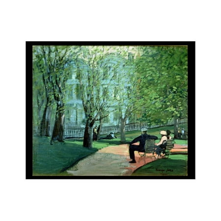- Summer Day, Boston Public Garden, c.1923 Print Wall Art By George Luks