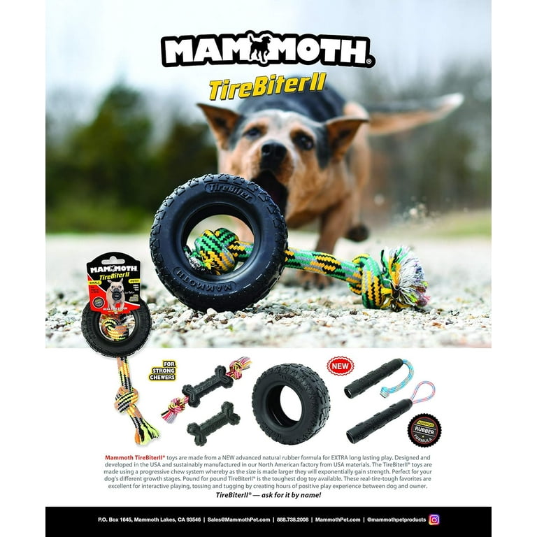 Tire biter dog shop toy