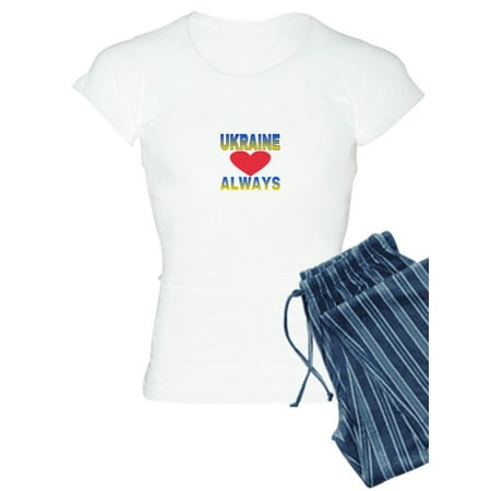 

CafePress - UKRAINE ALWAYS Pajamas - Women s Light Pajamas