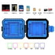 thumbnail image 5 of Estuche de almacenamiento PULUZ Caja de almacenamiento de lector de tarjetas de memoria a prueba de agua para USB CF TF Lector de tarjetas SIM Protector de estuche para tableta, Ordenador portátil y t PULUZ  Estuche de almacenamiento, 5 of 7
