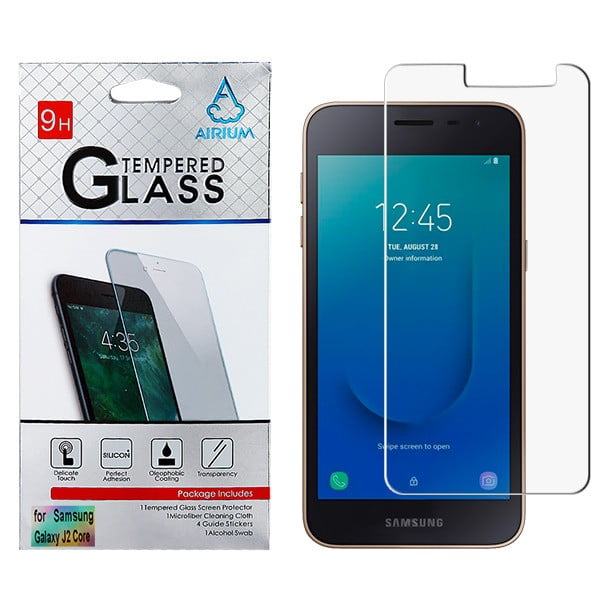 For Samsung Galaxy J2/J2 Core Tempered Glass Screen Protector Shield Cover 2.5D - Walmart.com